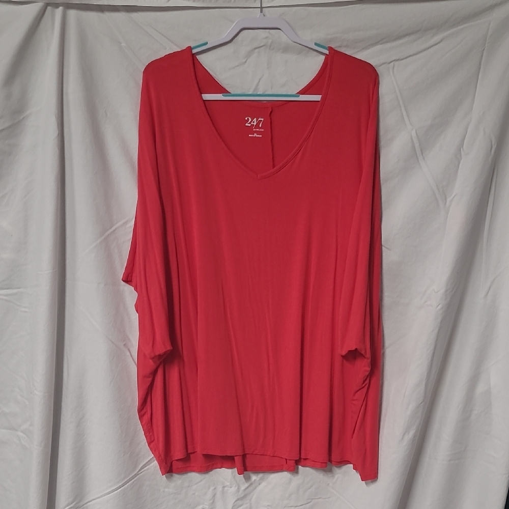 Maurices Women's Red V-Neck Tunic
